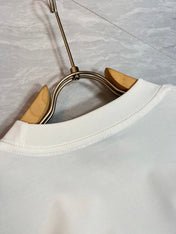 LV T-SHIRT IN WHITE PURE COTTON COLORFUL LOGO 238925