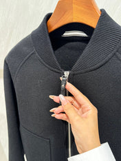 HERMES 25S SHORT CASHMERE COAT 282