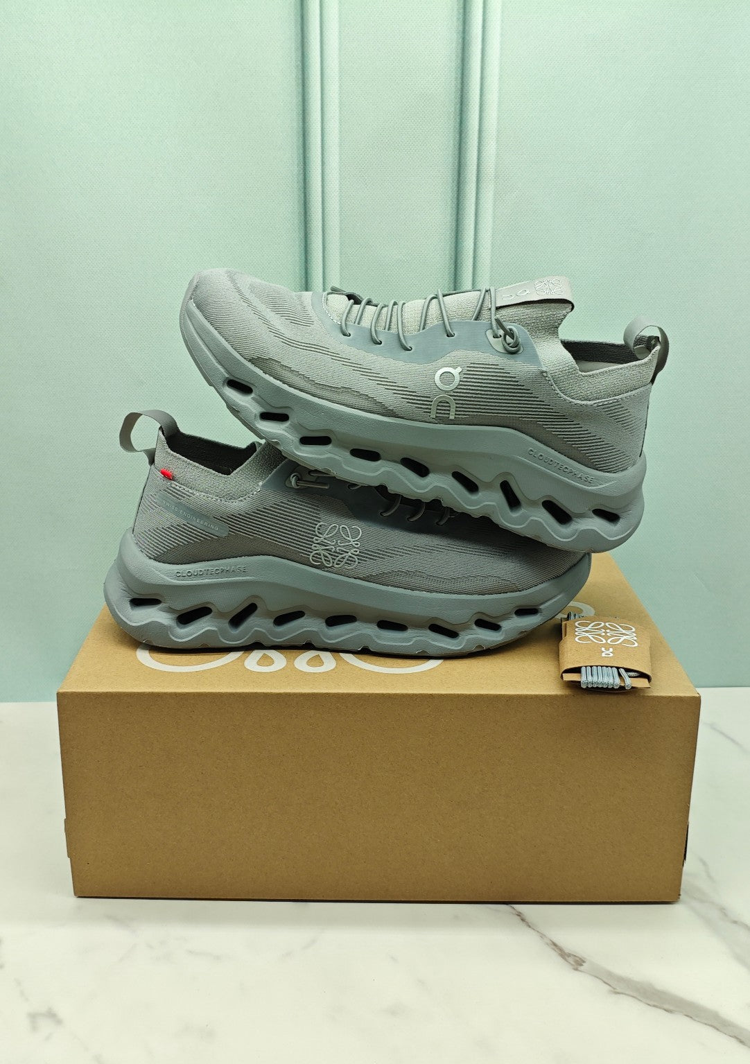 LW CLOUDTILT SNEAKER SAGE POLYESTER