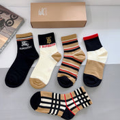 BURBERRY 26S ANKLE SOCKS 421017 (1 BOX)