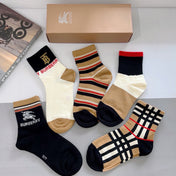 BURBERRY 26S ANKLE SOCKS 421017 (1 BOX)