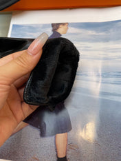 GLOVES IN BLACK LAMBSKIN 463840