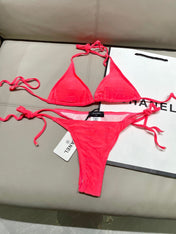 CC BIKINI SWIMSUIT SET IN PINK 627833