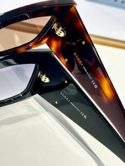 RECTANGULAR FRAME SUNGLASSES GG1842S IN ACETATE