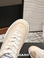 SNEAKER IN BISQUE BEIGE HAND-POLISHED CALFSKIN 977827