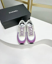 SNEAKER IN VIOLET MIX GREY SUEDE