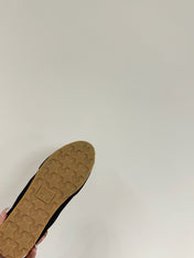RETRO SNEAKERS IN BLACK MESH AND SUEDE