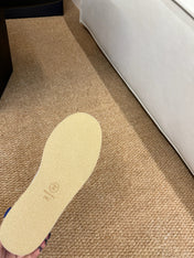 CHANEL 26S LOAFER IN WHITE PATENT CALFSKIN CC LOGO