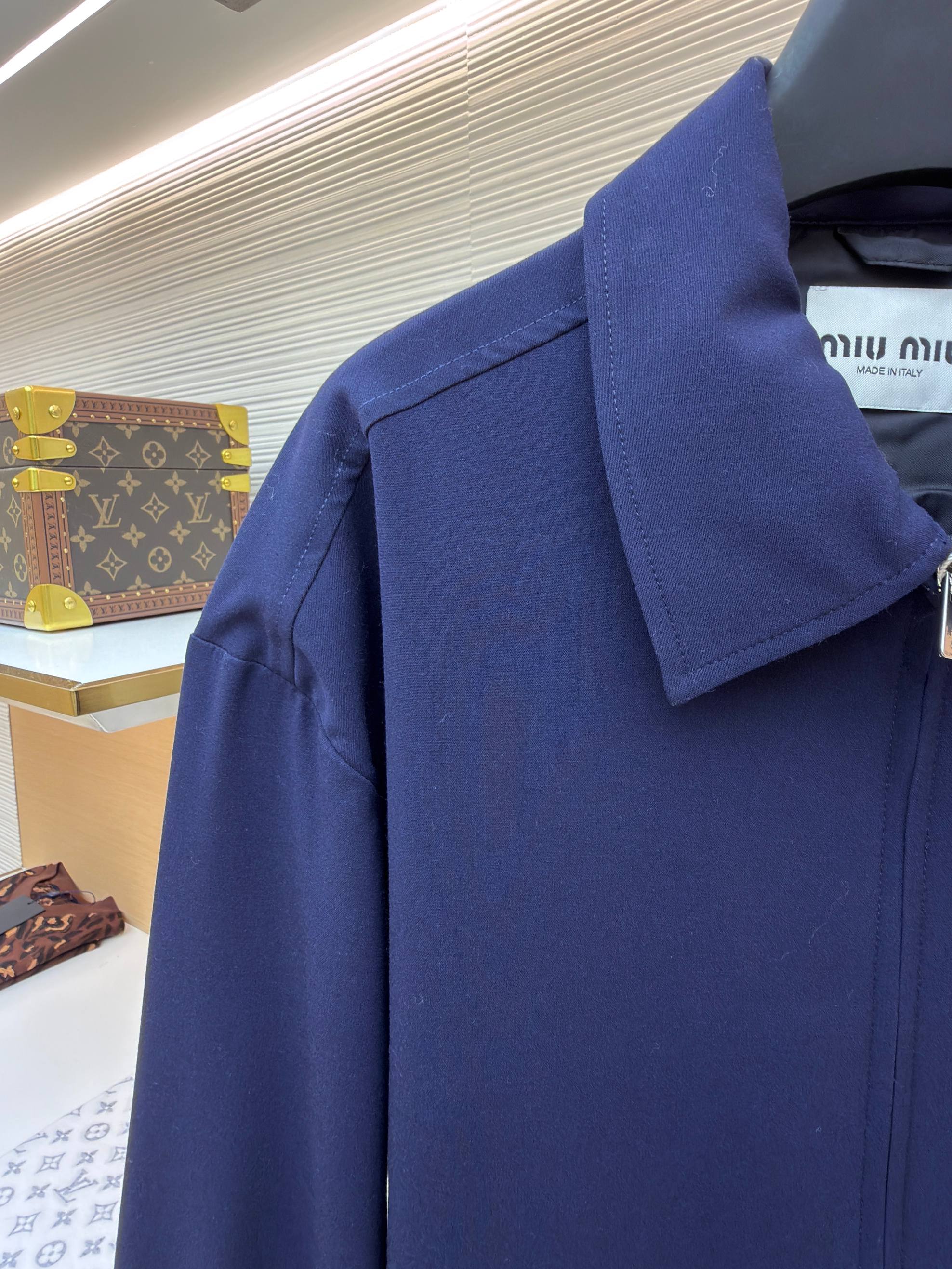 MIUMIU 26S ZIP-UP JACKET 1371