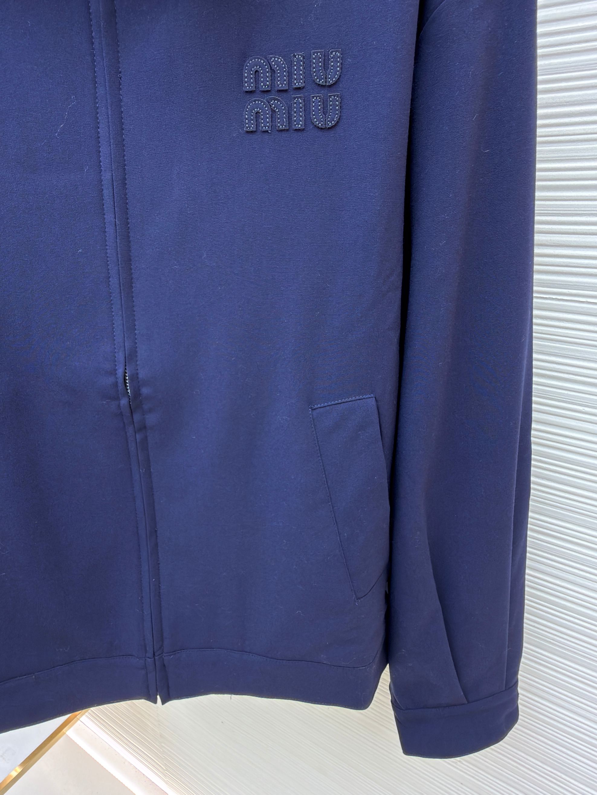 MIUMIU 26S ZIP-UP JACKET 1371