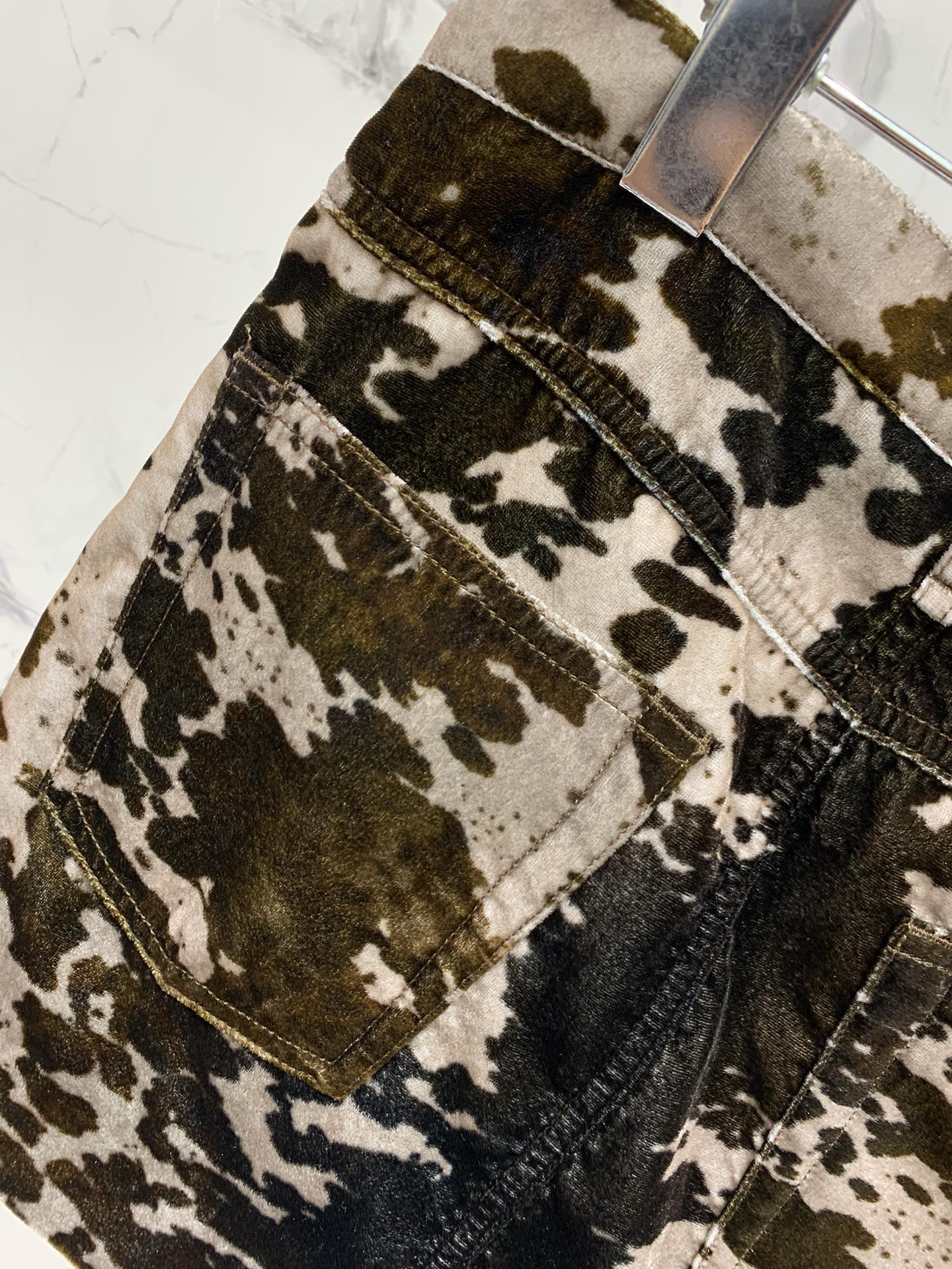 DIOR 25S MINI SKIRT CAMOUFLAGE STYLE 007