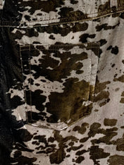DIOR 25S MINI SKIRT CAMOUFLAGE STYLE 007