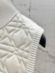 DIOR 26S DIAMOND-PATTERN KNIT VEST 947