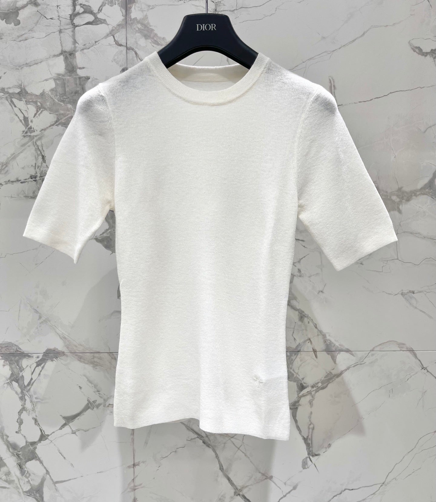 DIOR 26S SHORT-SLEEVE KNIT T-SHIRT 907