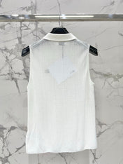 CELINE 26S KNIT POLO TANK TOP 298
