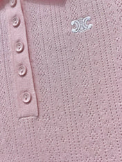 CELINE 26S KNIT POLO SHIRT 428