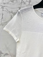 CHANEL 26S SHORT-SLEEVE KNIT TOP 1320