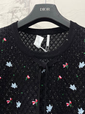 DIOR 26S SHORT-SLEEVE KNIT T-SHIRT 1314