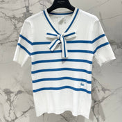 DIOR 26S SHORT-SLEEVE KNIT SWEATER 1328