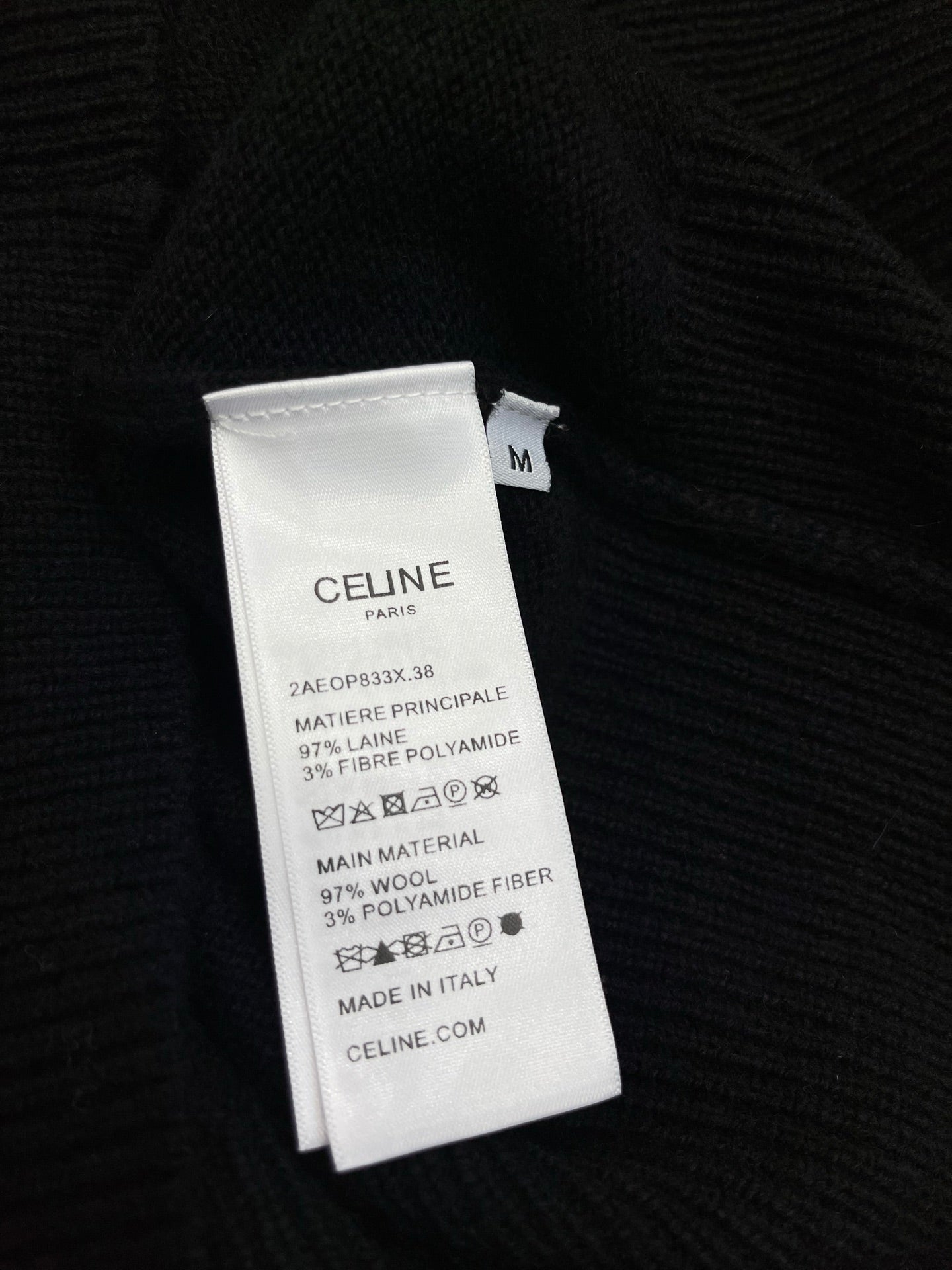 CELINE 26S KNIT CARDIGAN 642