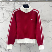 CELINE 26S ZIP-UP KNIT CARDIGAN 592