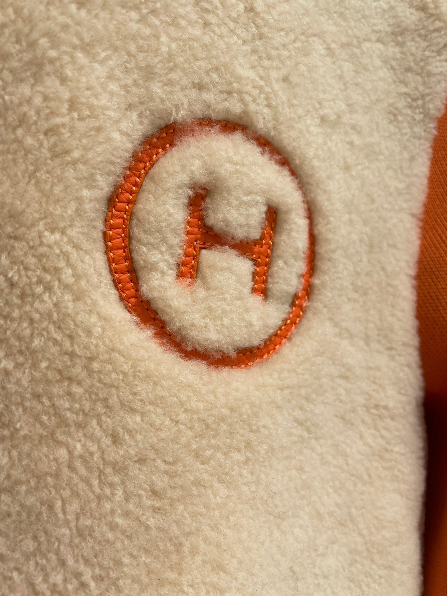HERMES 25S SHEEPSKIN BOMBER JACKET 169