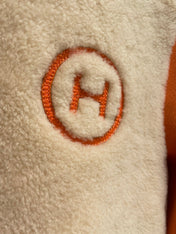 HERMES 25S SHEEPSKIN BOMBER JACKET 169