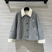 CELINE 26S COLLAR WOOL JACKET 606