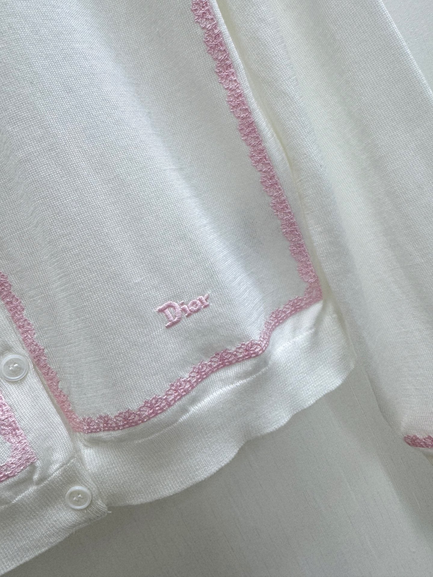 DIOR 26S LONG-SLEEVE KNIT CARDIGAN 1410