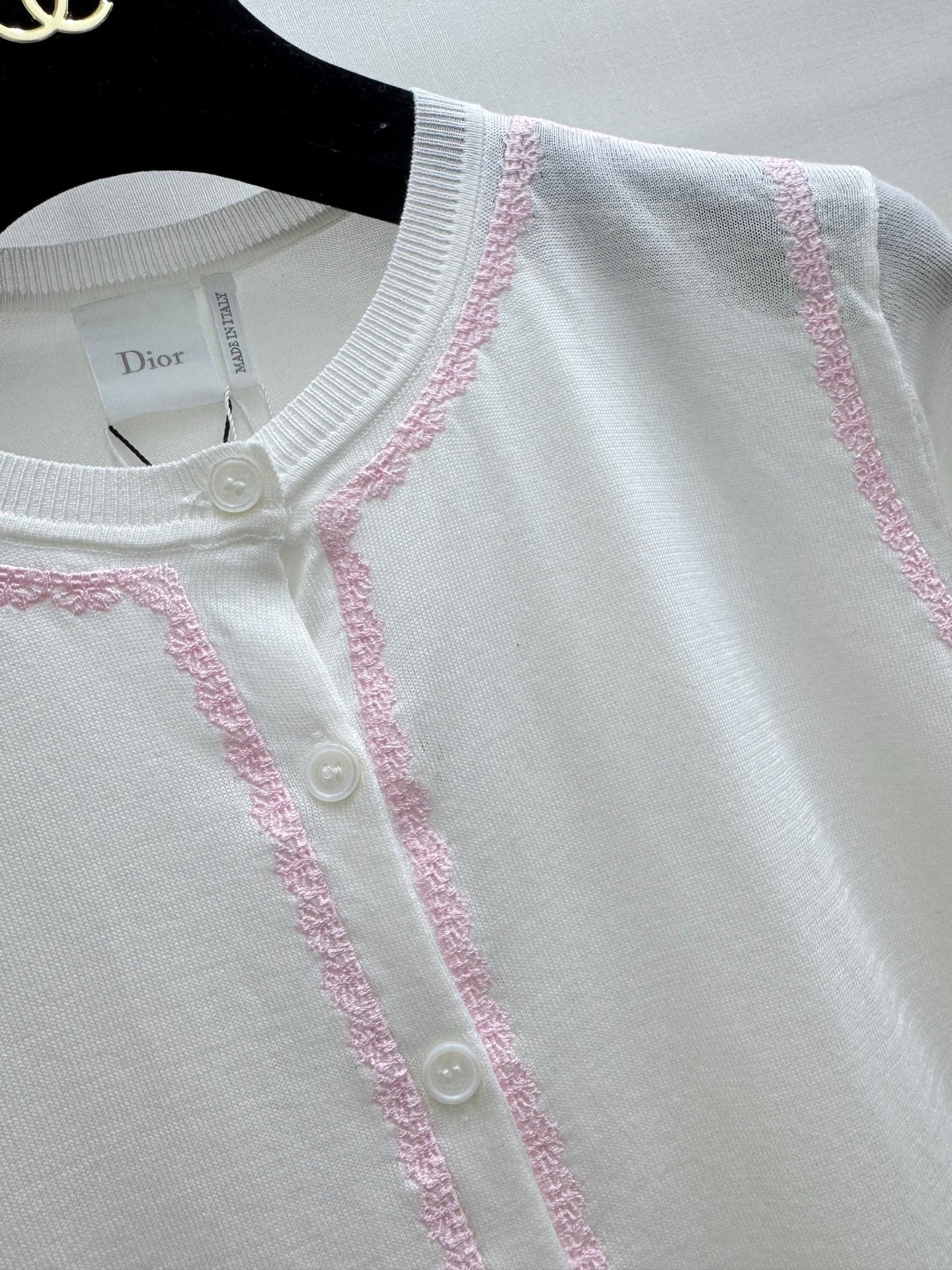 DIOR 26S LONG-SLEEVE KNIT CARDIGAN 1410