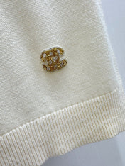 CHANEL 26S SLEEVELESS KNIT TOP 1315