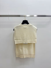 CHANEL 26S SLEEVELESS KNIT TOP 1315