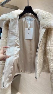 DIOR 25S RABBIT FUR JACKET 627