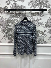 DIOR CREW NECK PRINTED T-SHIRT 268592