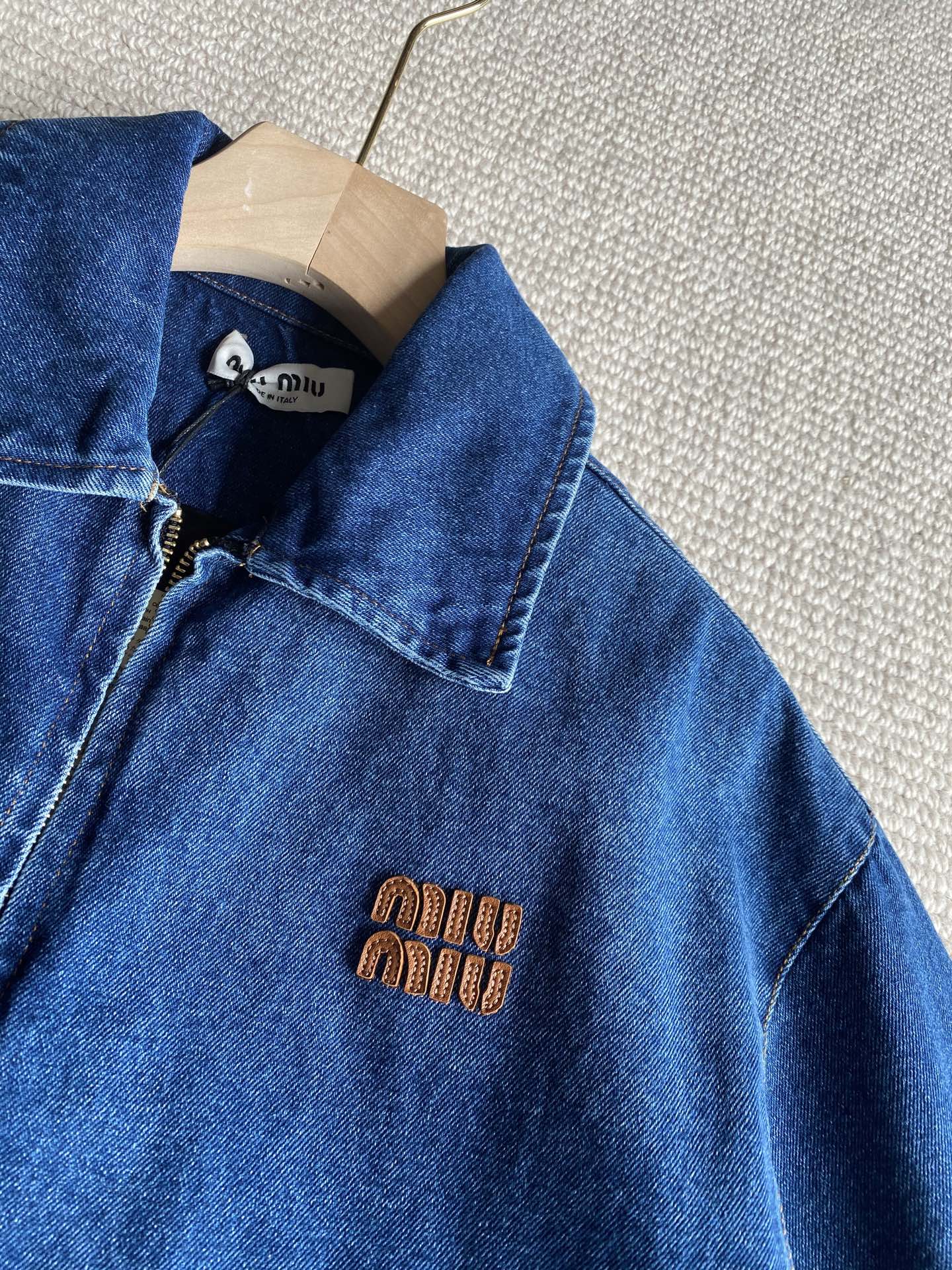 MIUMIU DENIM JACKET STYLE 205