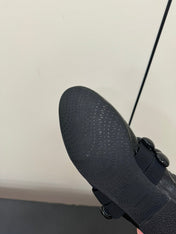 ALAIA SPHERE BALLET FLATS IN BLACK LAMBSKIN