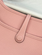 HM 26S EVELYNE BAG 23MM IN PINK GRAINED CALFSKIN