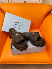 Pra Wedge Sandal 60 Chocolate