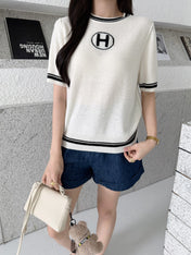 HERMES 25S PULLOVER SWEATER 165