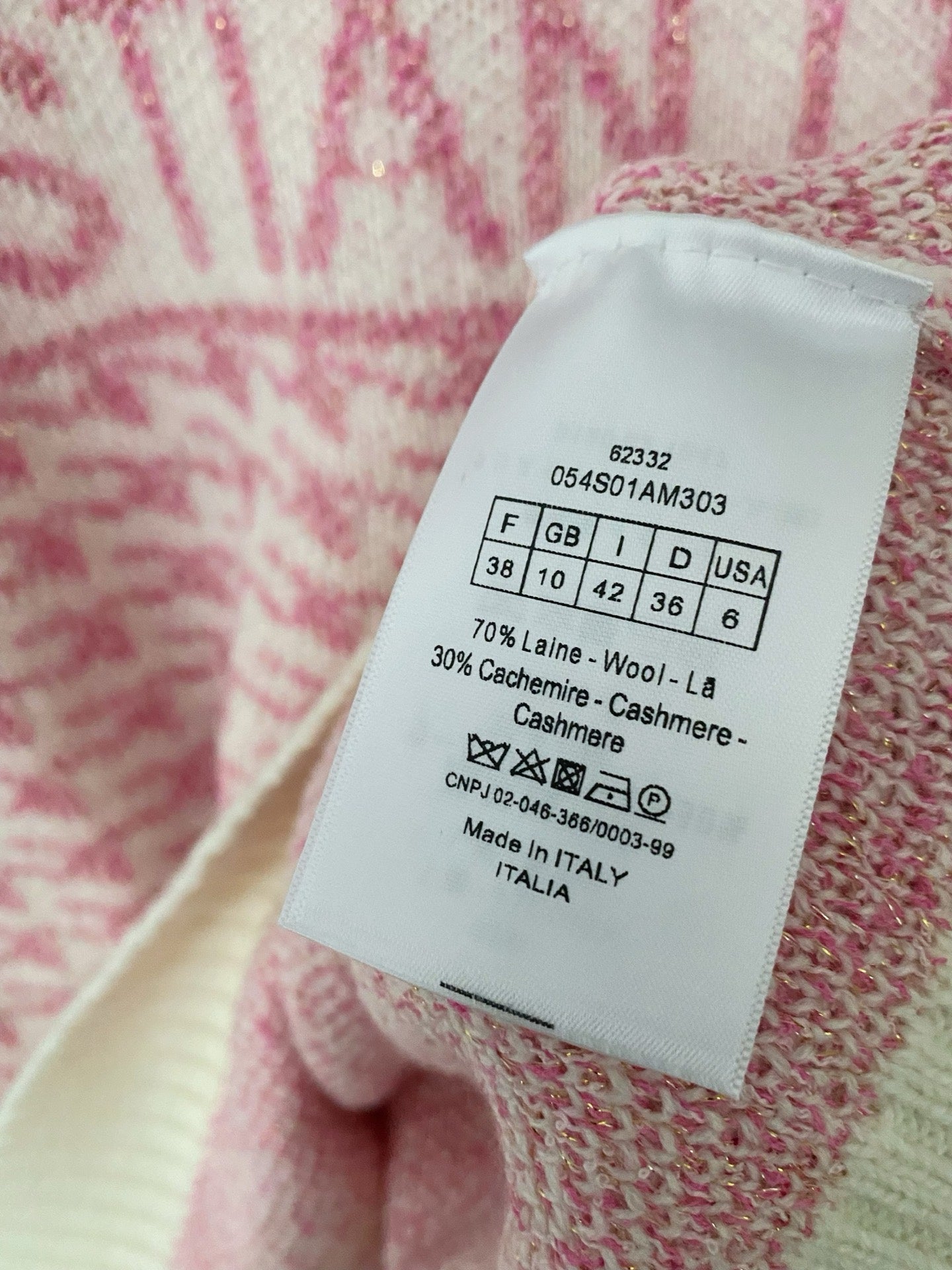DIOR 25S SWEATER STYLE 294
