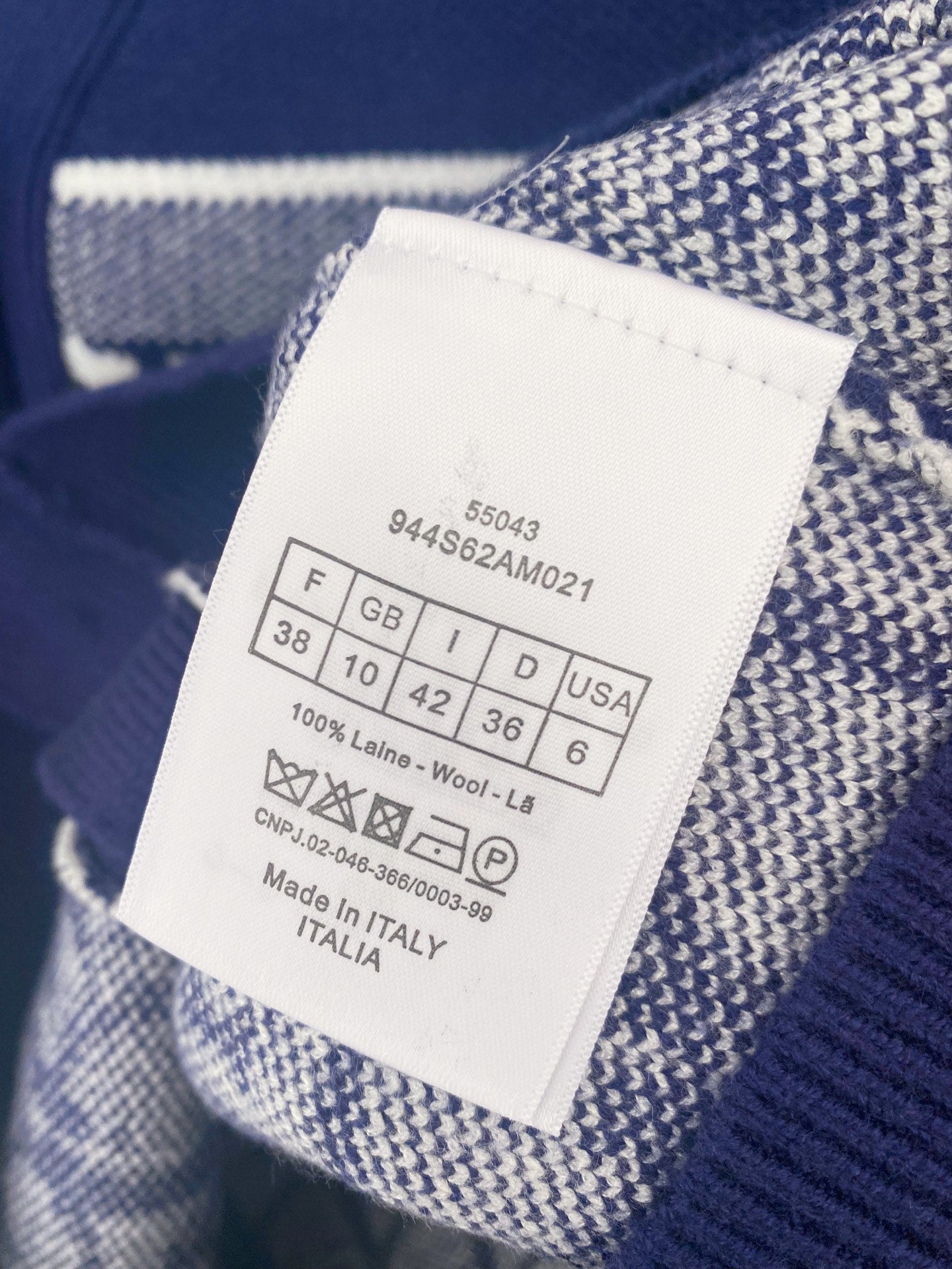 DIOR 25S CARDIGAN 693
