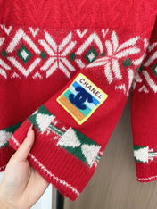 CHANEL 26S V-NECK SWEATER 855