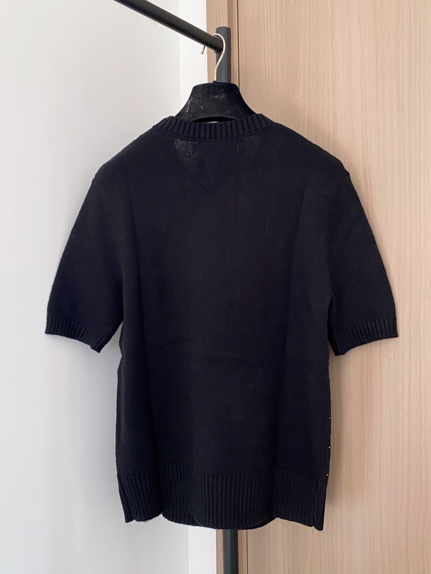 DIOR 26S SHORT SLEEVE KNIT SWEATER 987