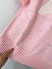 DIOR 26S SHORT SLEEVE KNIT SWEATER 986