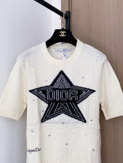 DIOR 26S SHORT SLEEVE KNIT SWEATER 985