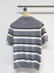MIUMIU 26S SHORT SLEEVE KNIT SWEATER 1033