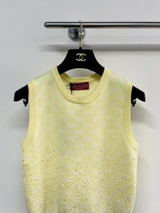 GUCCI 26S EMBELLISHED SLEEVELESS SWEATER 108