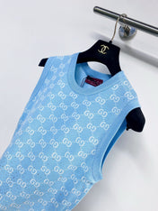 GUCCI 26S EMBELLISHED SLEEVELESS SWEATER 107