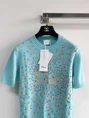 DIOR 26S SHORT-SLEEVE SWEATER 1158