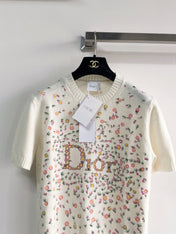 DIOR 26S SHORT-SLEEVE SWEATER 1157